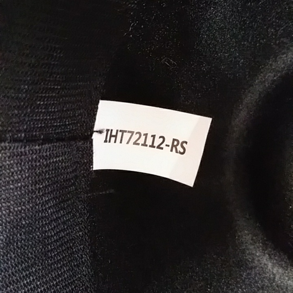 Black Fedora Hat With Gold Rhinestone Trim *EUC* - Picture 10 of 11